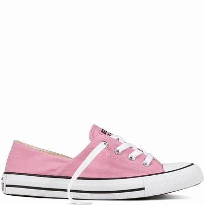 Converse Chuck Taylor All Star Canvas Color Low Tops Womens - Light Purple/White/Black Shoes (911LTHXD)
